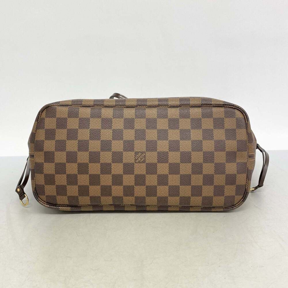 LOUIS VUITTON Brown Damier Neverfull MM Tote Bag - Picture 3 of 11